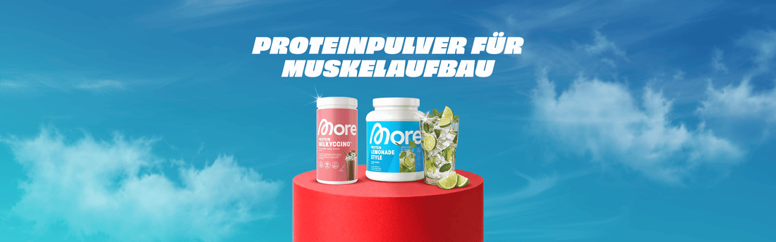 Bestes Proteinpulver für Muskelaufbau Hero Image