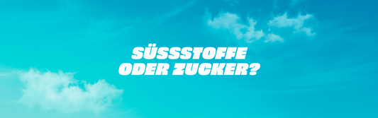 Süßstoff oder Zucker Header