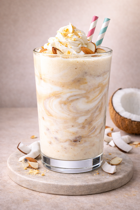 Mix and Match: Protein Milkshake Style White Almond Coconut