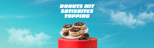 Donuts mit Satisbites Topping