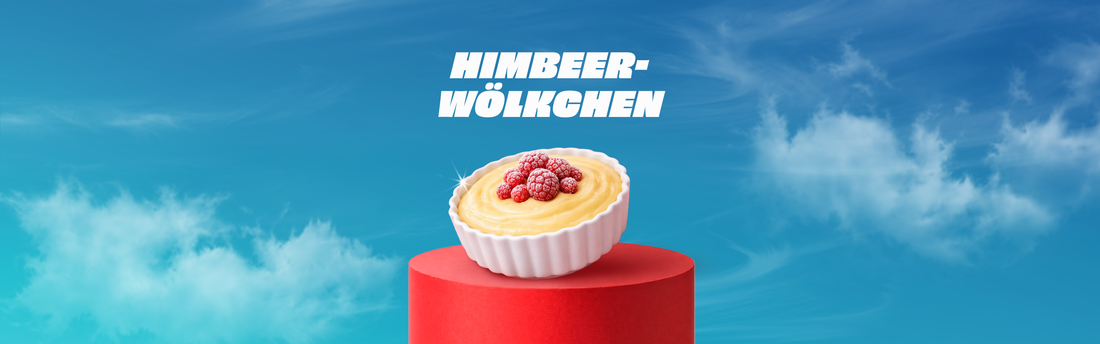Himbeer-Wölkchen