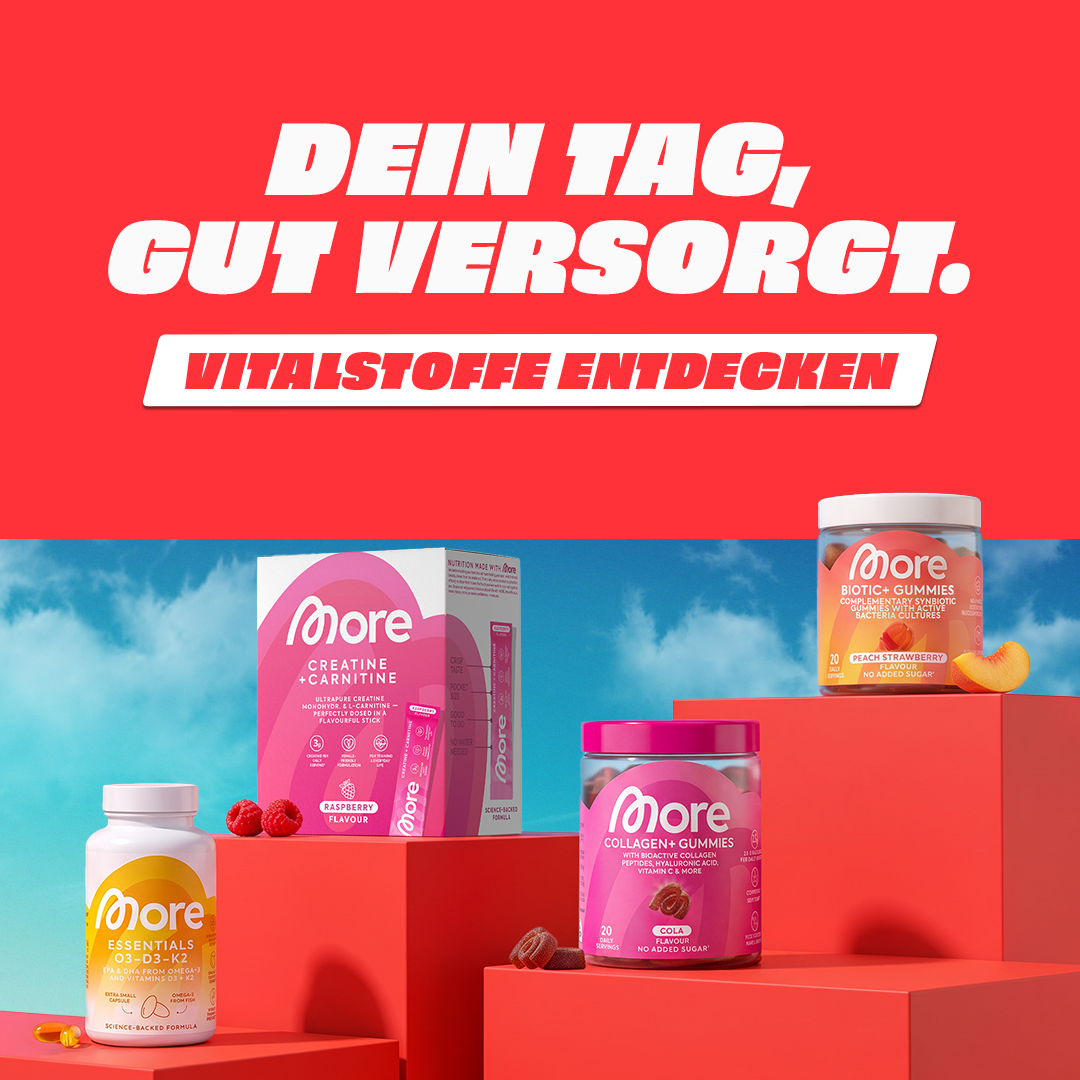 BIS ZU 20% AUF PROTEINE
