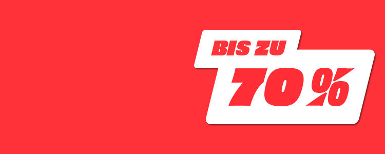Bis zu 70% auf alles ab 01.11.