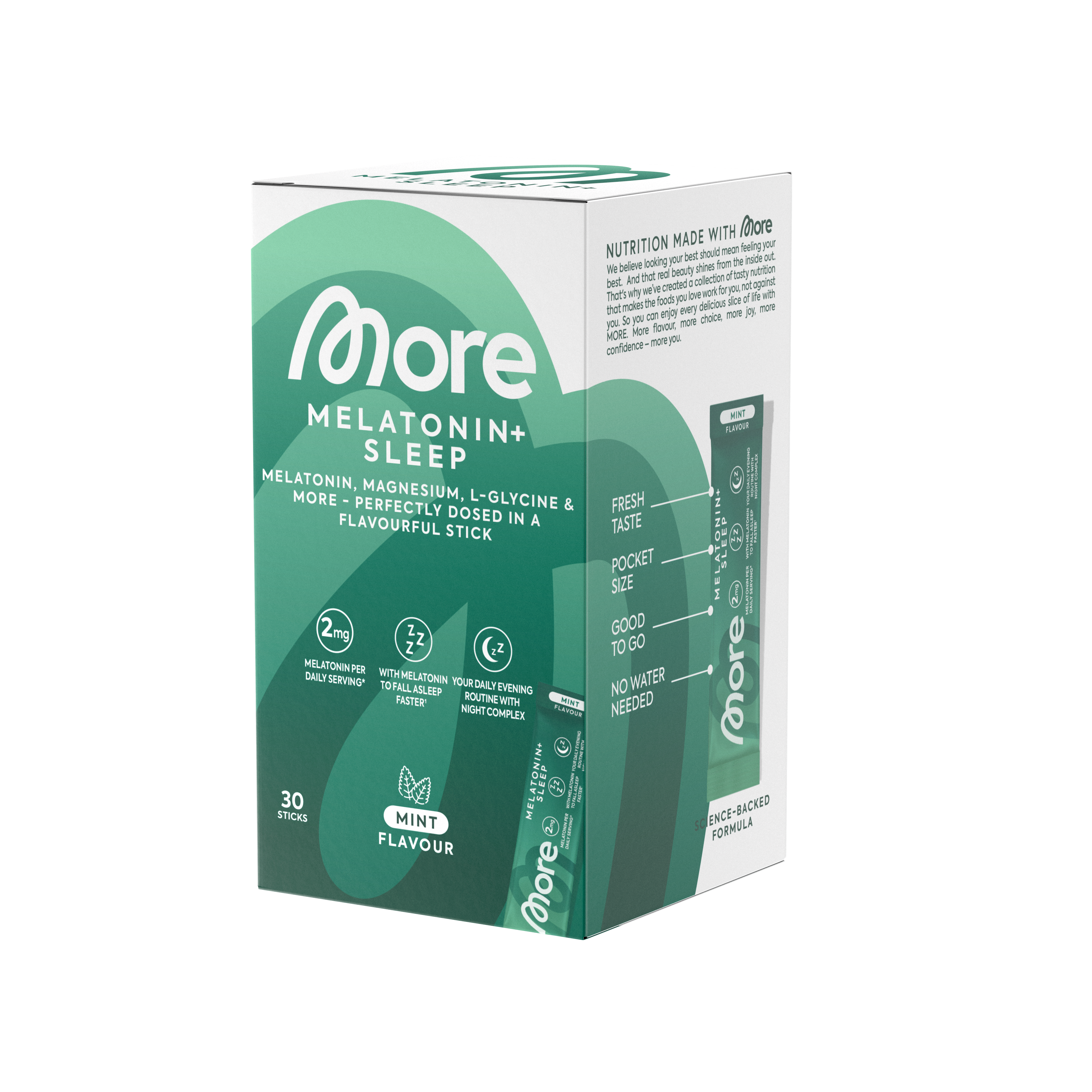 Box More Melatonin+ Sleep Sticks