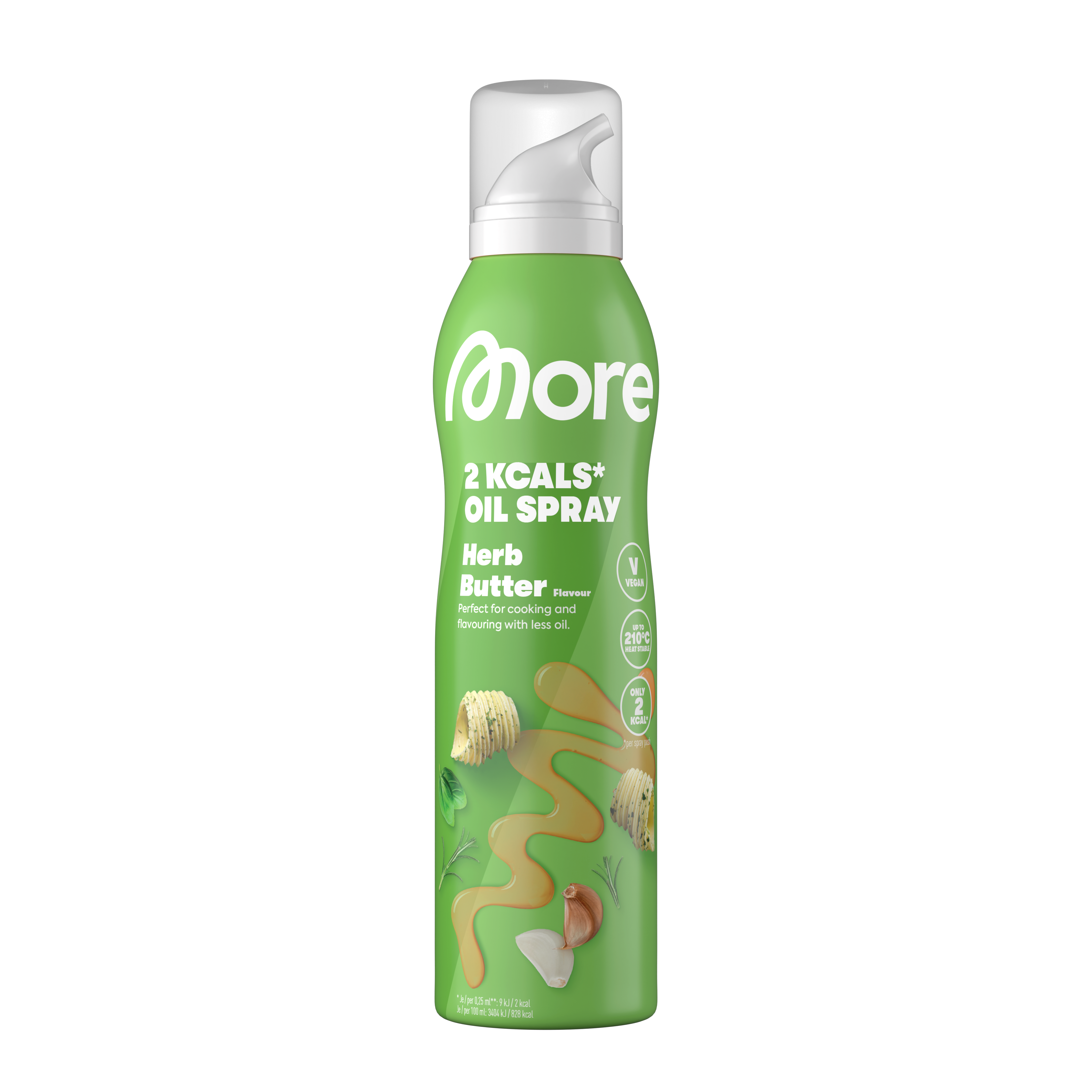 2 Kalorien Ölspray | Back- und Kochspray