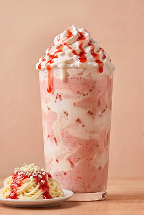 More Protein Milkshake Style Spaghetti Eis Art