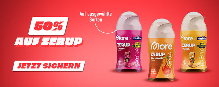50% Rabatt auf ausgewählte Zerups