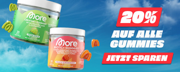20% Rabatt auf alle Gummies