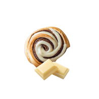 White Choc Cinnamon Bun / 150g