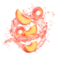 Lemonade Style Pink Peach Rings / 600g
